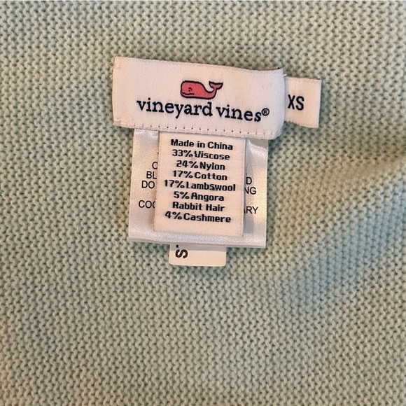 Vineyard Vines Blue Striped Cardigan - Size XS - Picture 3 of 3